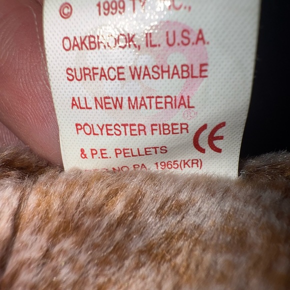 TY Babies VINTAGE RARE TIPTOE THE RAT - Picture 6 of 7